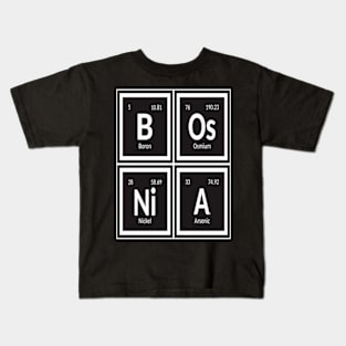 Bosnia Elements Kids T-Shirt